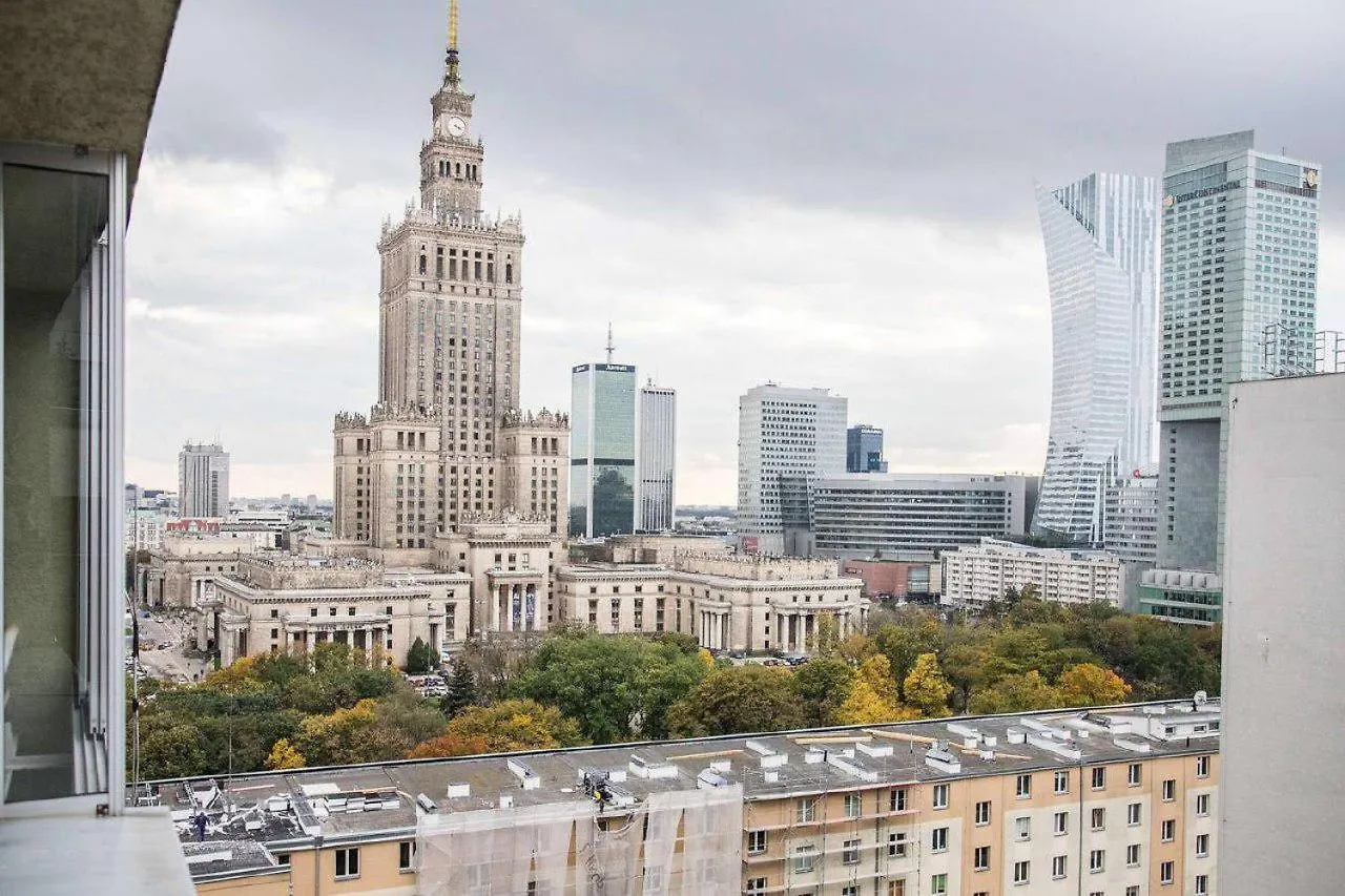 A Flat With View On Palace Of Culture City Center Βαρσοβία